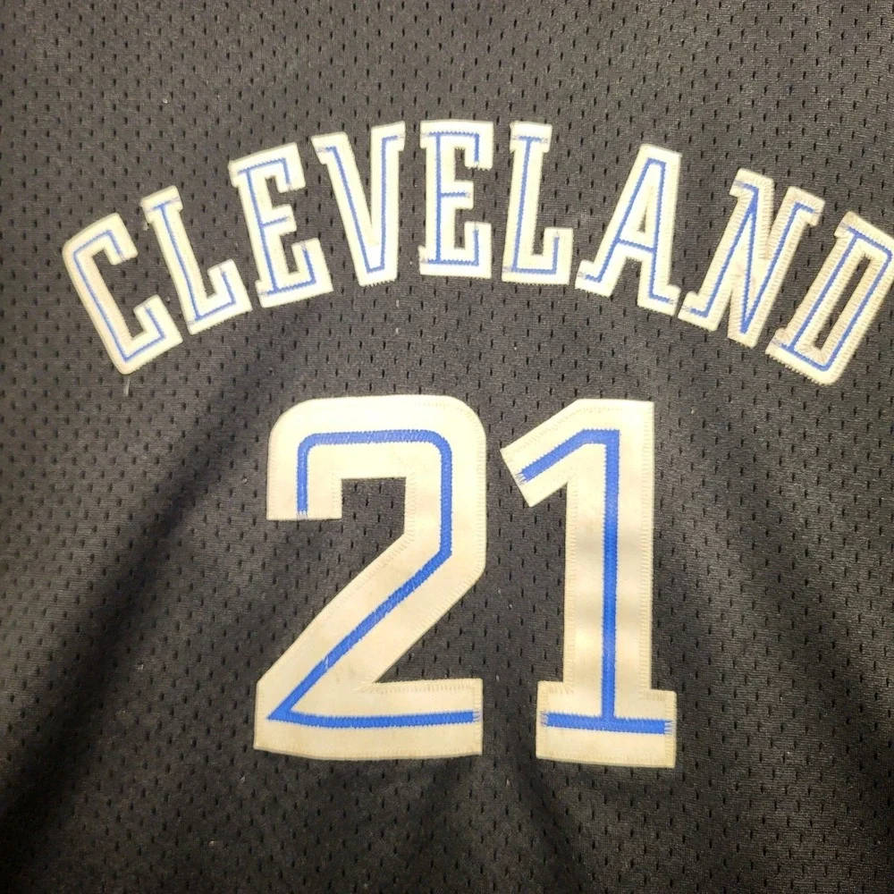 Cleveland Cavaliers Nike Darius Miles 21 Jersey Mens 4XL Black NBA Basketball